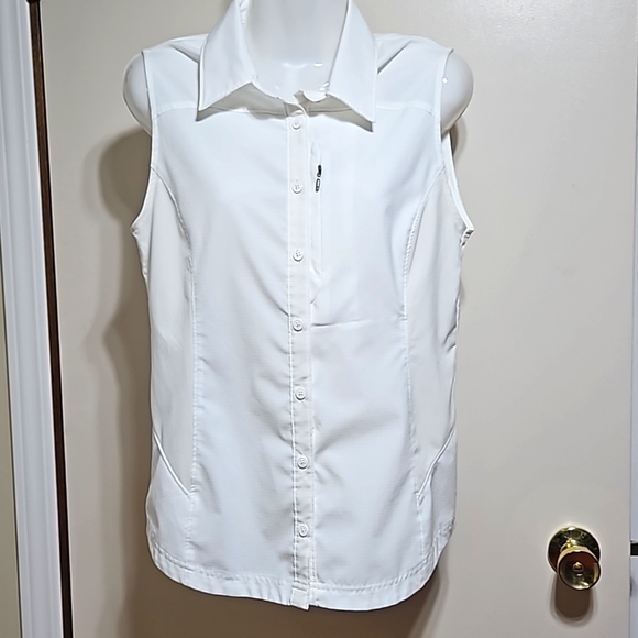 Columbia DriFit Ladies Sleeveless Golf Shirt - Picture 1 of 10